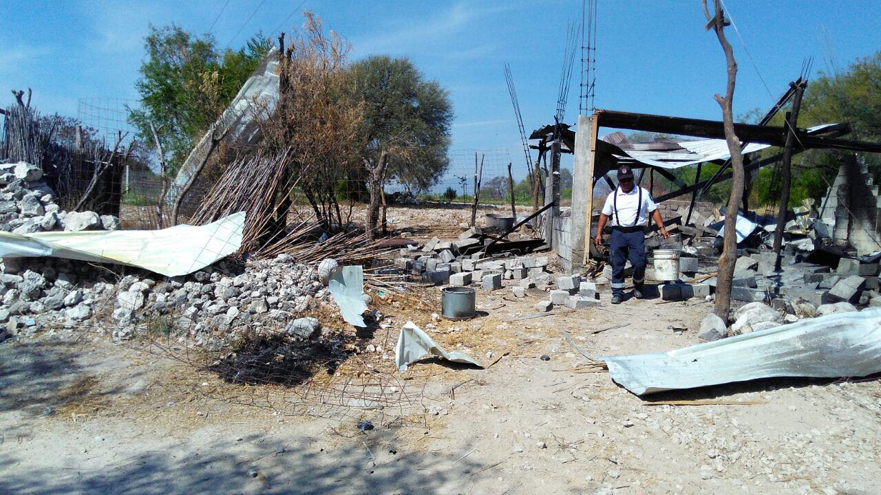 Explota polvorín en San Gabriel Chilac; no hubo heridos