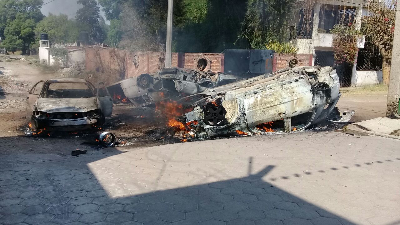 Intentan linchar en Tlaxcala a banda que robó en Texmelucan