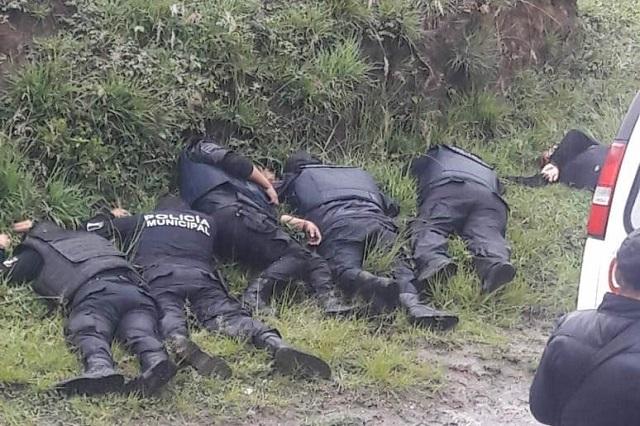 Condena la CNDH ejecución de seis policías en Amozoc