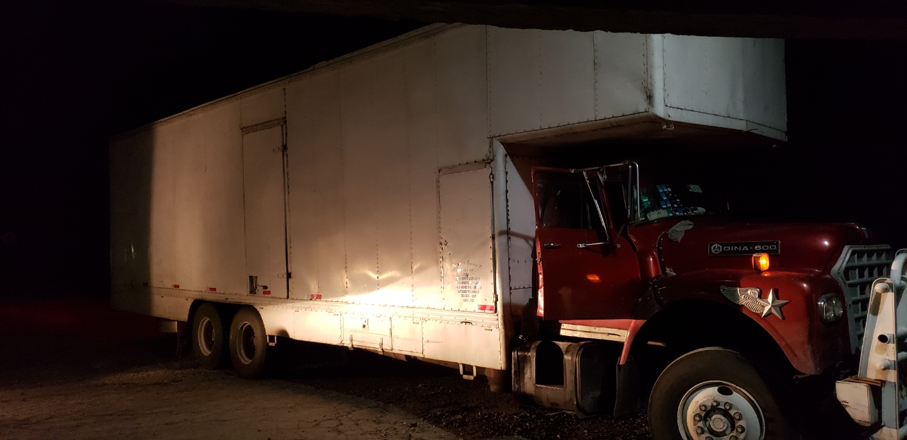 Policía recupera camión robado en San Juan Xiutetelco