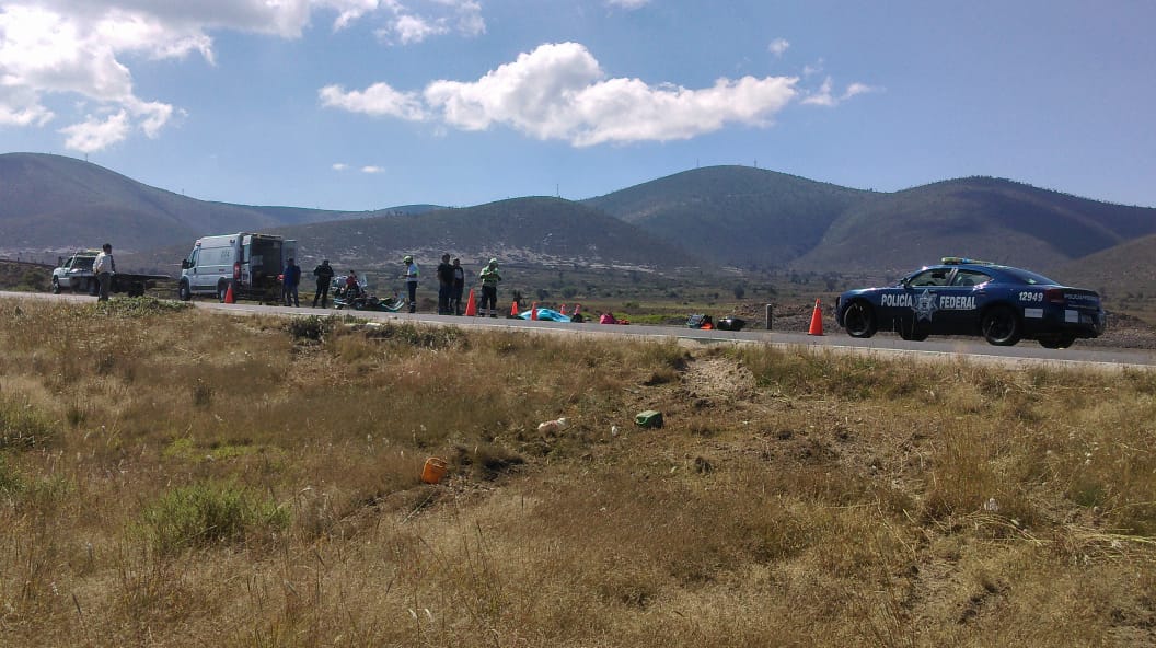 Motociclista muere en accidente sobre la Cuacnopalan-Oaxaca