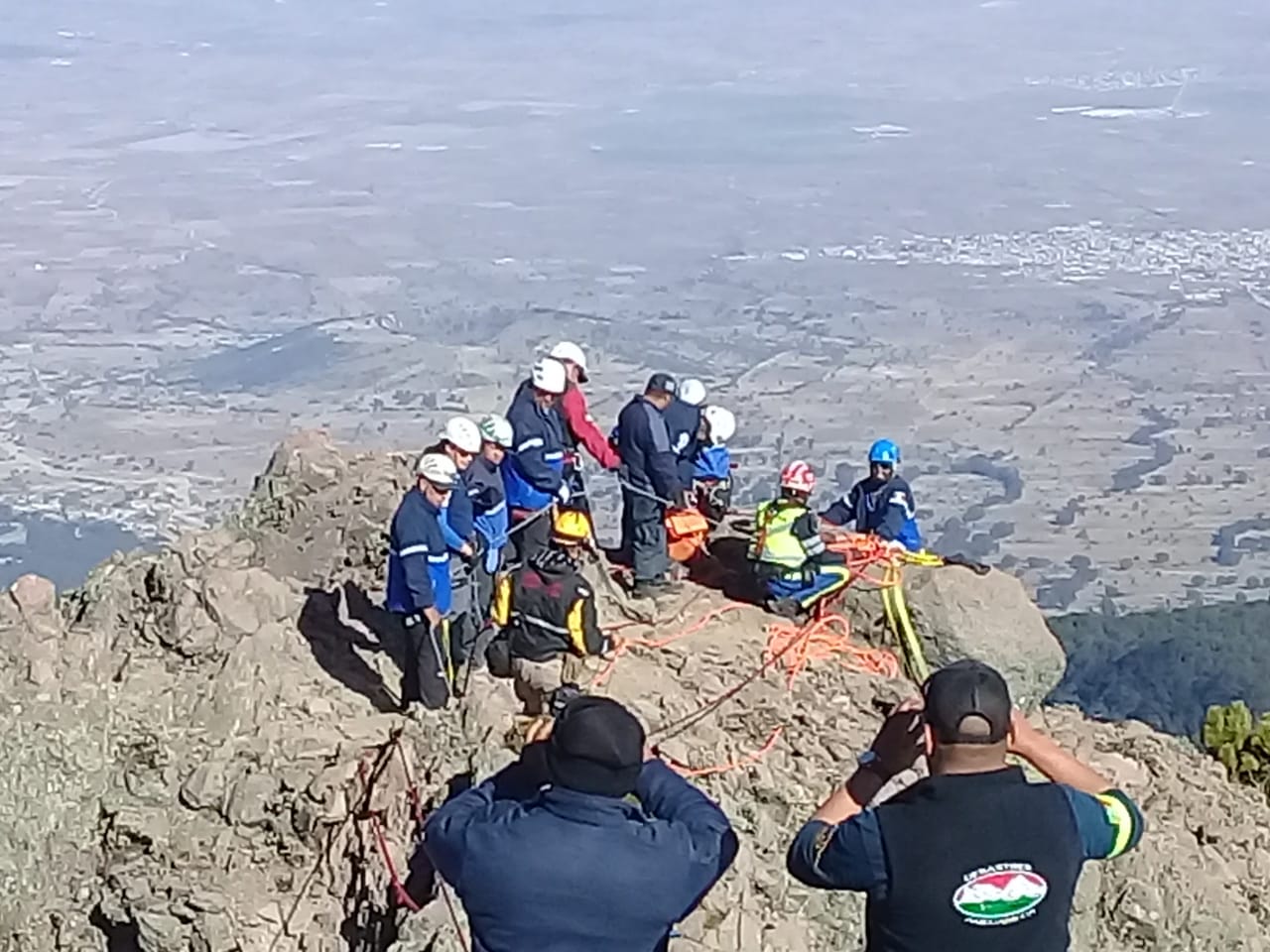 Luego de 3 días, rescatan cadáver de poblano en la Malinche