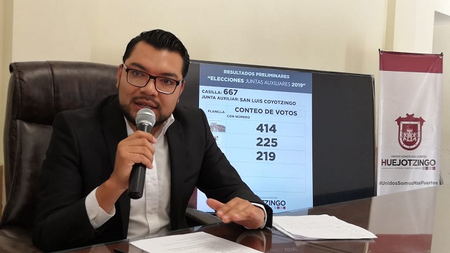 Estos son los resultados de los plebiscitos en Huejotzingo