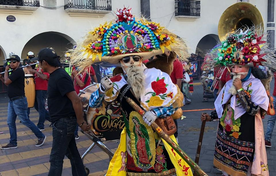 Carnaval de Huejotzingo deja tres heridos, dos de gravedad