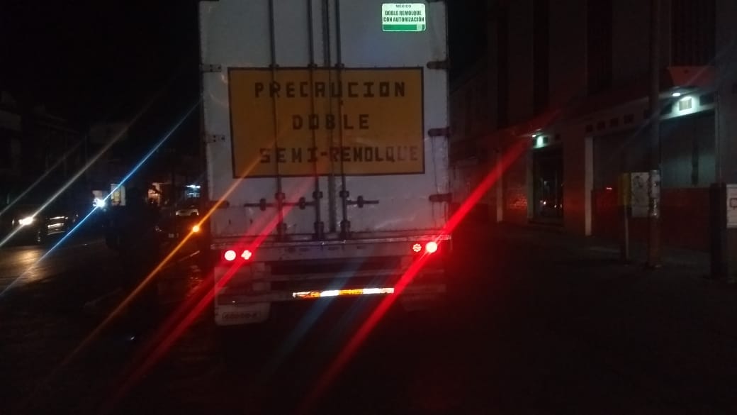 Camión robado en la Puebla-Orizaba aparece en Tecamachalco