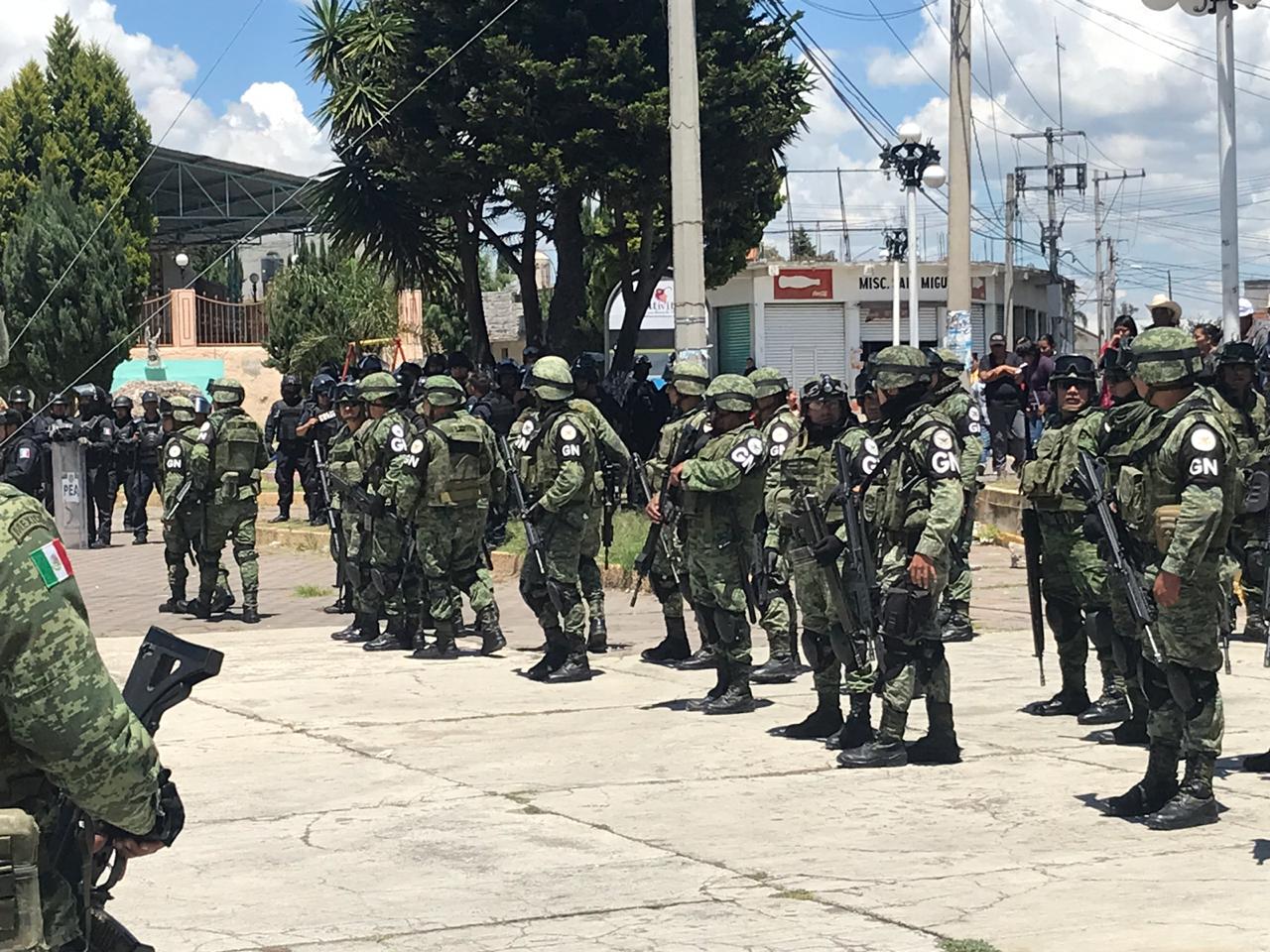 Guardia Nacional blindará fiestas patrias en región de Texmelucan