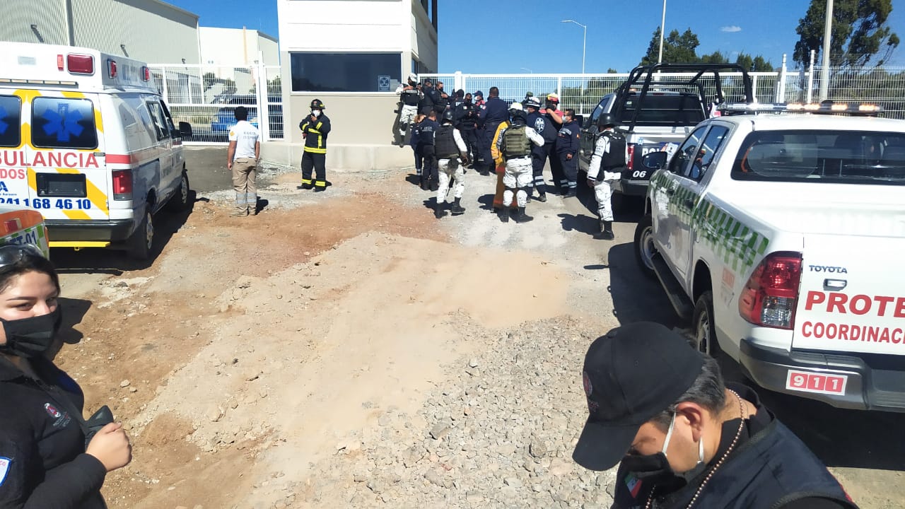 Llamada de auxilio moviliza a 15 corporaciones de rescate en Tlaxcala