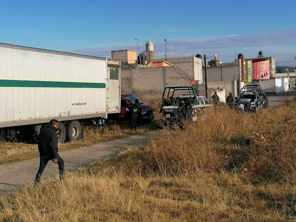 A la alza, robos a transporte de carga en la región de Texmelucan