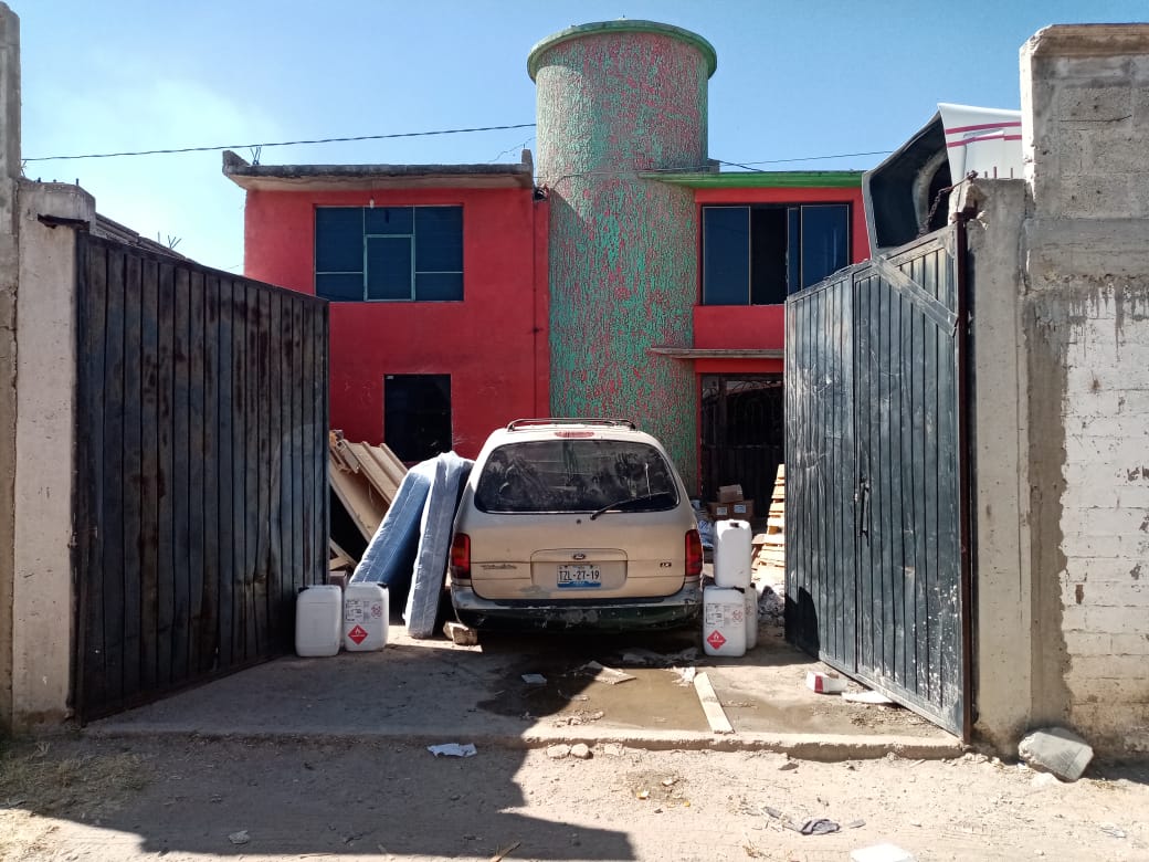 Resguardan bodega con mercancía robada en San Salvador El Verde