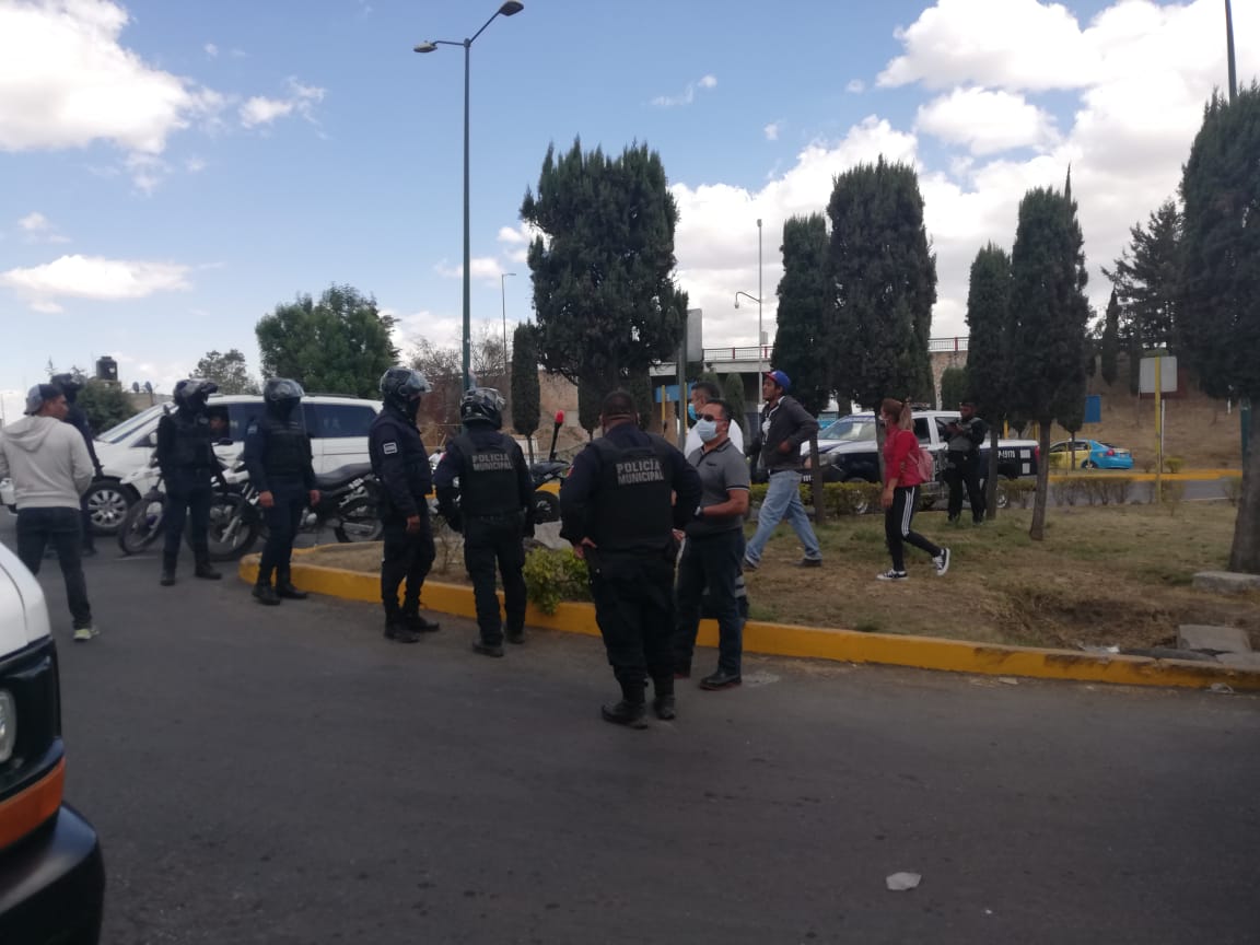 Lo balean en la México-Puebla y muere en acceso a Texmelucan