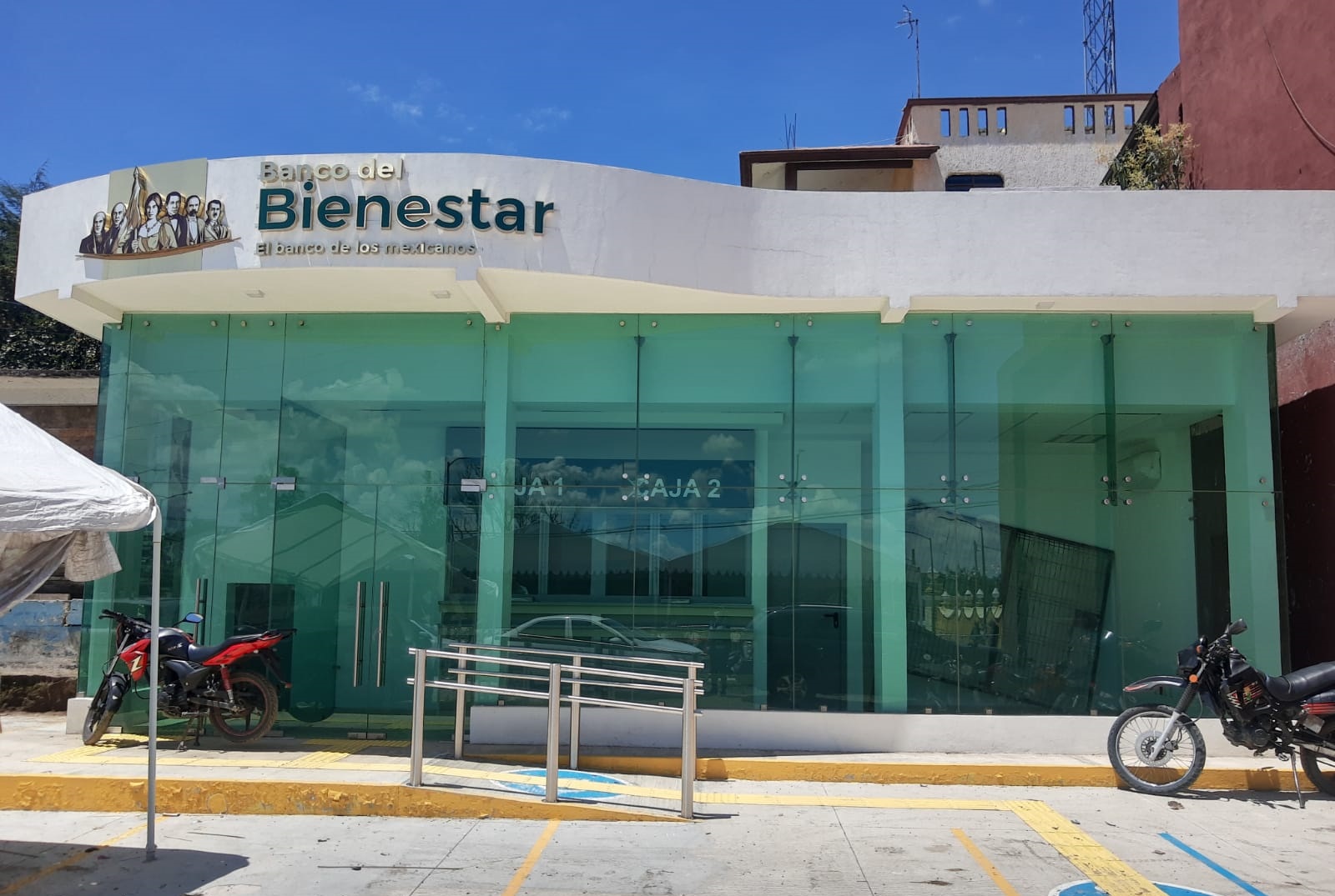 Sin operar, Bancos del Bienestar en la región Texmelucan