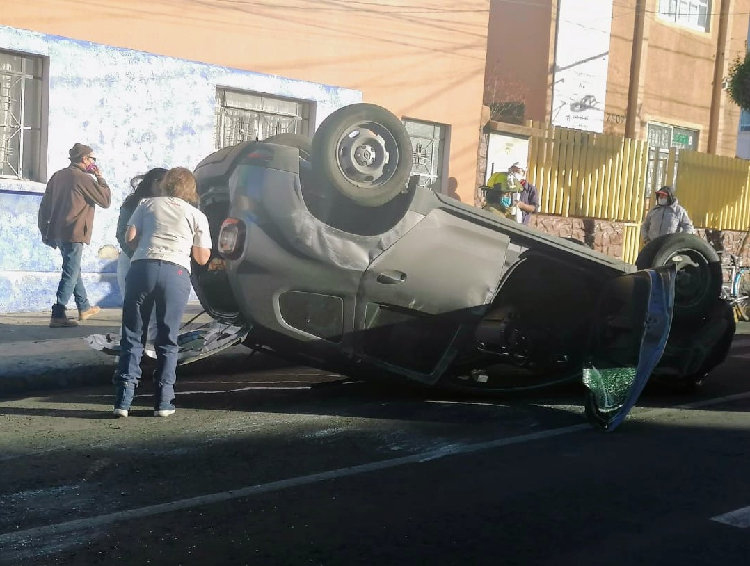 Choque Deja Volcadura Y Tres Mujeres Lesionadas En Puebla Capital Municipios Puebla Noticias 9605