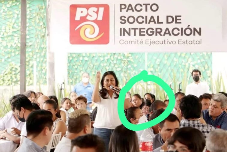 Regidoras de Cuautinchán acuden en horas de trabajo a reunión del PSI