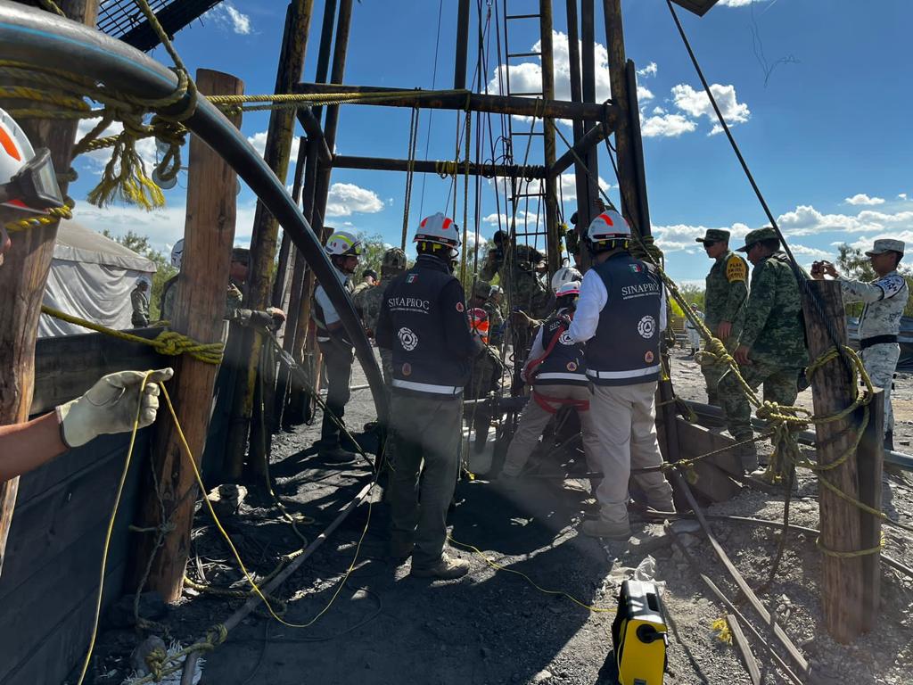 Revelan identidad de cuatro cuerpos recuperados en la mina El Pinabete