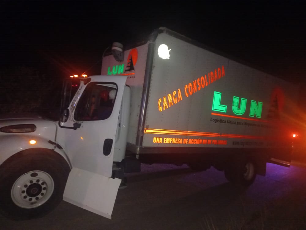 Tras balacera se recupera camión en El Verde