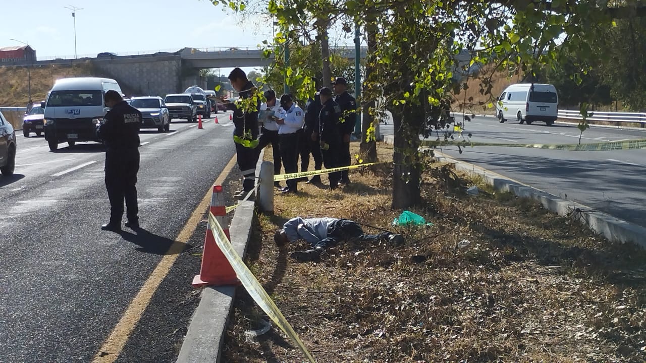 Priista muere atropellado en la carretera Texmelucan-Tlaxcala