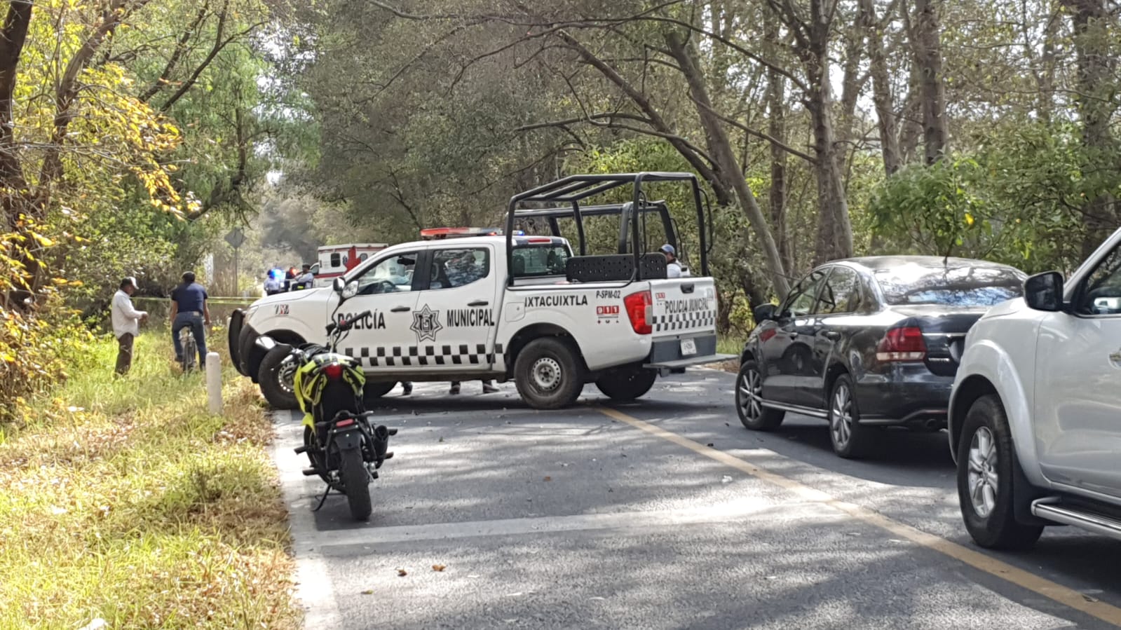 Cae chofer del trasporte en Tlaxcala por pasarle encima su unidad a abuelito
