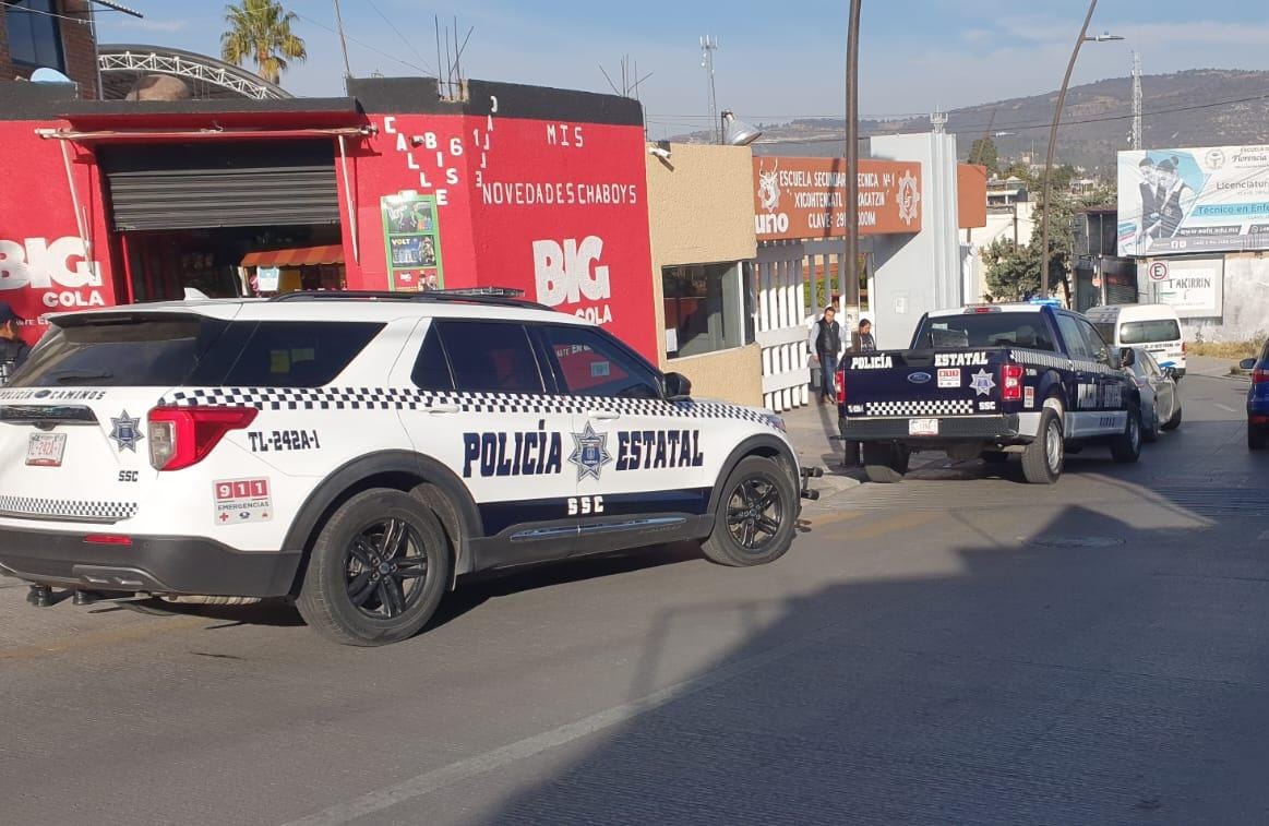 Roban 45 computadoras y dinero en efectivo de la Técnica 1 en Tlaxcala
