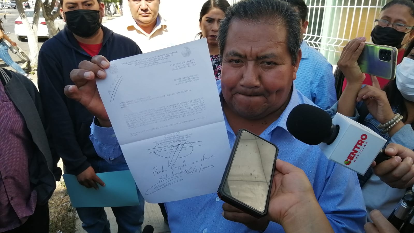 Acusa alcalde de Tepanco negligencia y corrupción en la Fiscalía