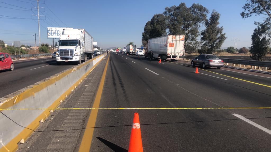 Lo atropellan en la México-Puebla y queda desmembrado