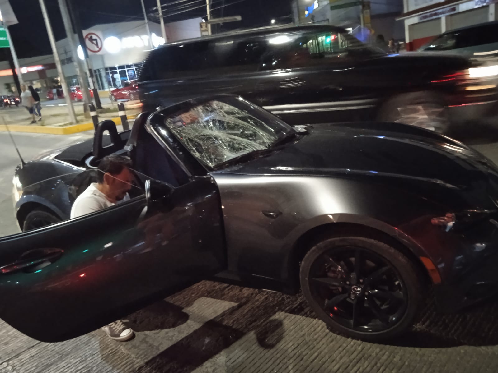 Ahora atropellan a otro ciclista en inmediaciones de Plaza Crystal