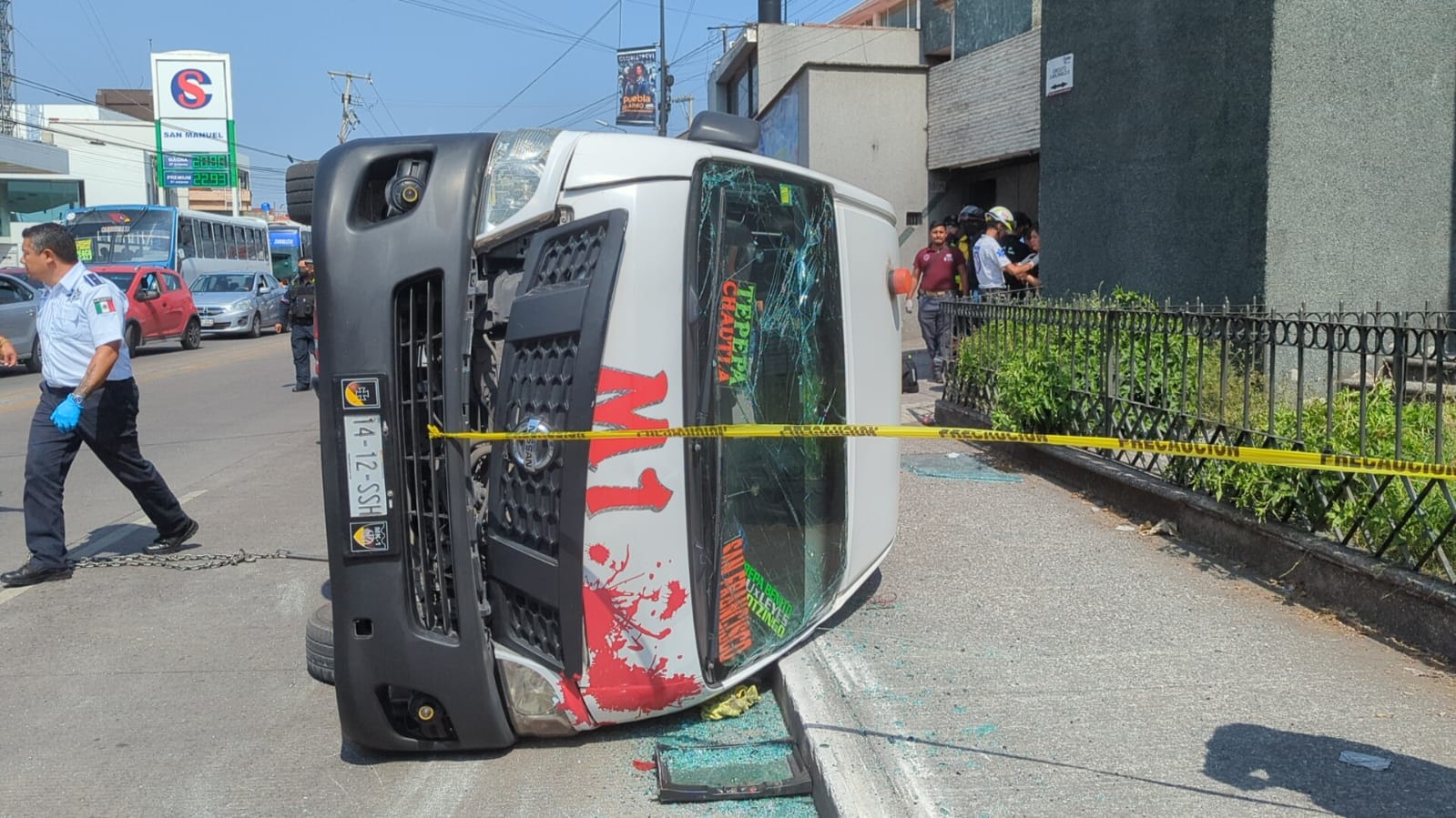 Incrementó en Puebla número de peatones lesionados en accidentes viales