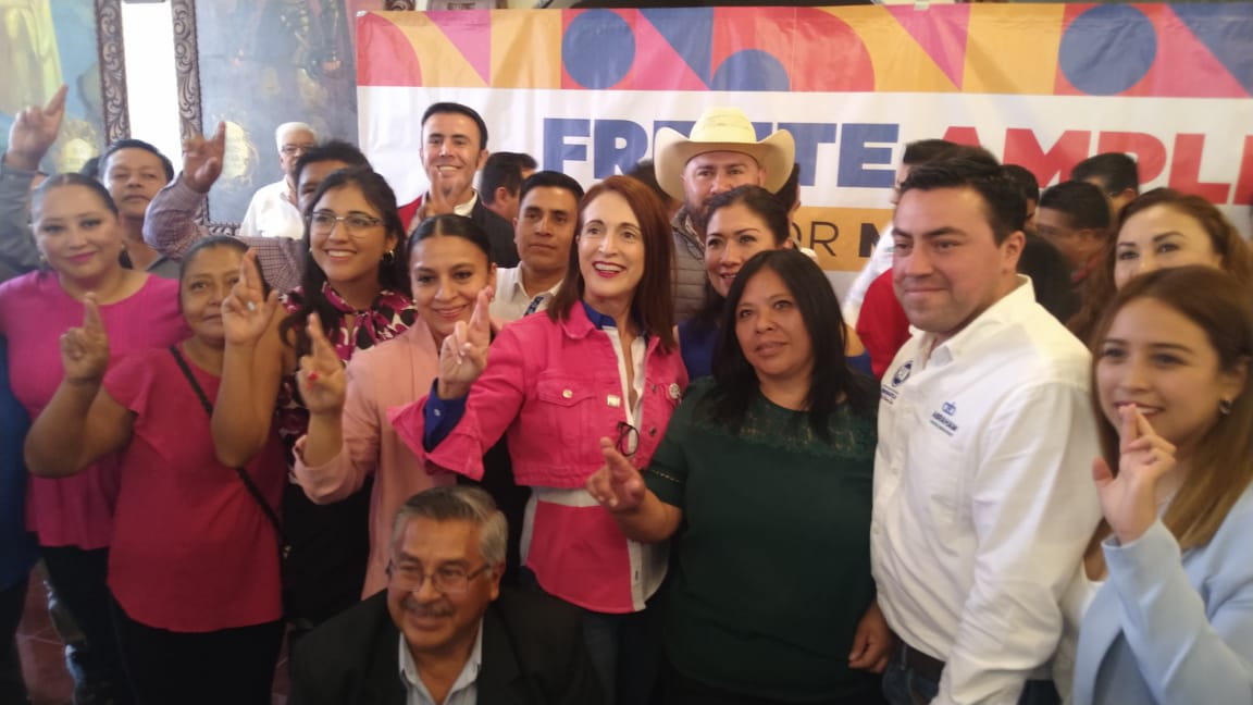 PRI, PAN y PRD se reúnen en Teziutlán en apoyo a Rivera