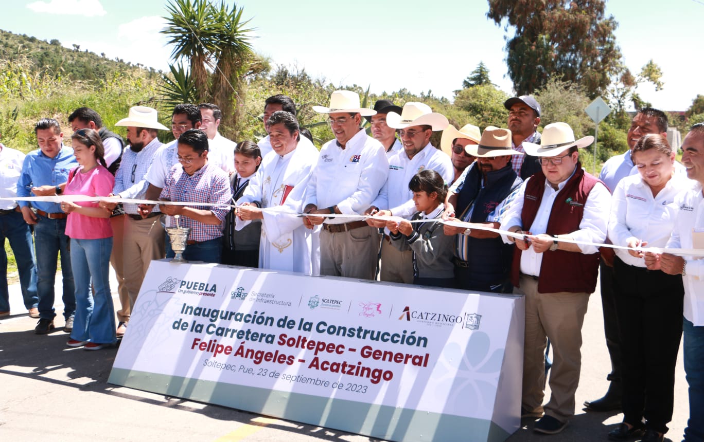 VIDEO Gobierno de Puebla impulsa desarrollo de Soltepec, Felipe Ángeles y Acatzingo