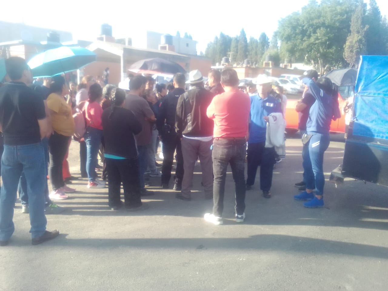 Cierran la federal Texmelucan-Tlaxcala a la altura de Villa Alta