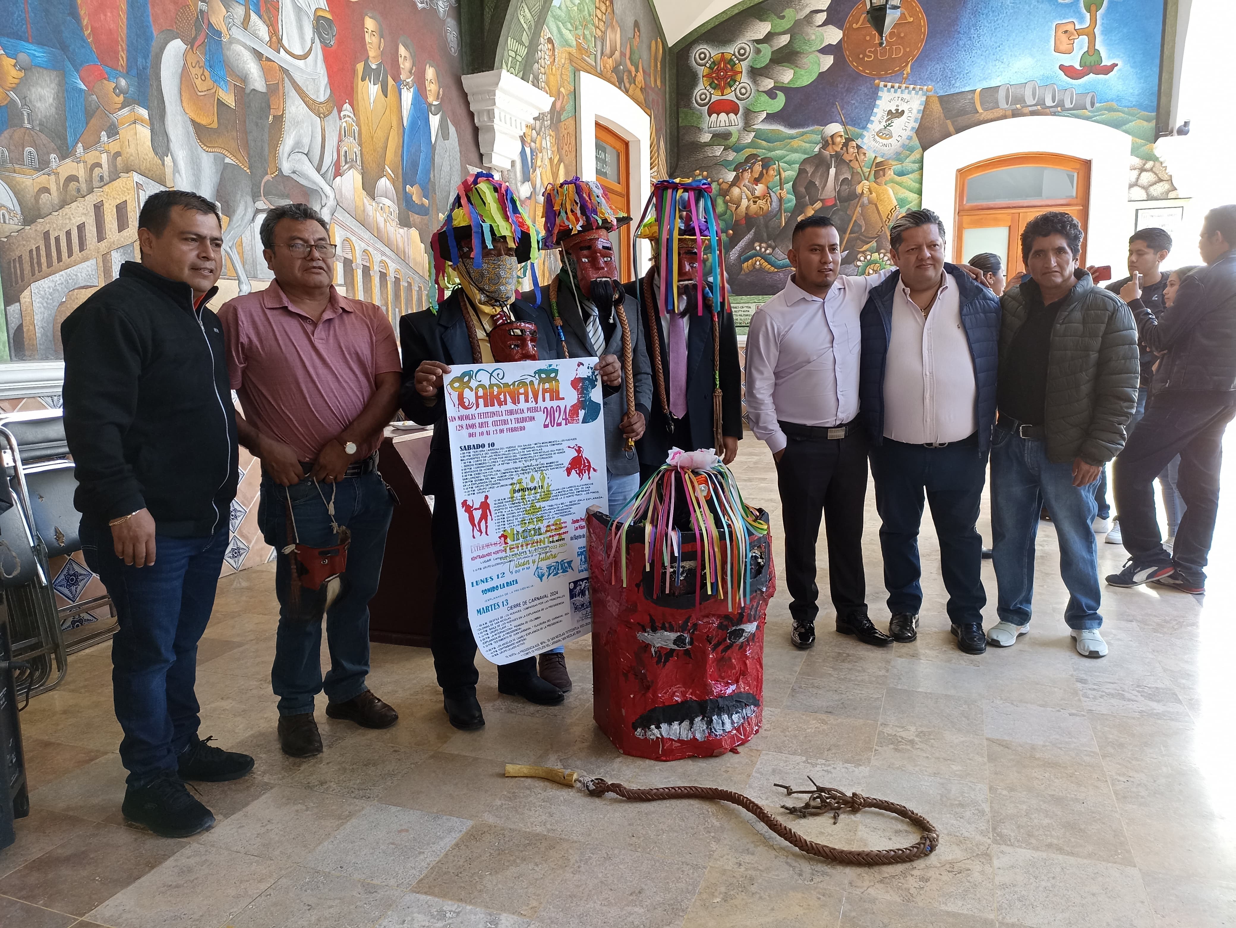 Preparan la edición 128 del Carnaval de San Nicolás Tetitzintla