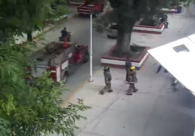 Fuga de gas moviliza a bomberos de Tehuacán
