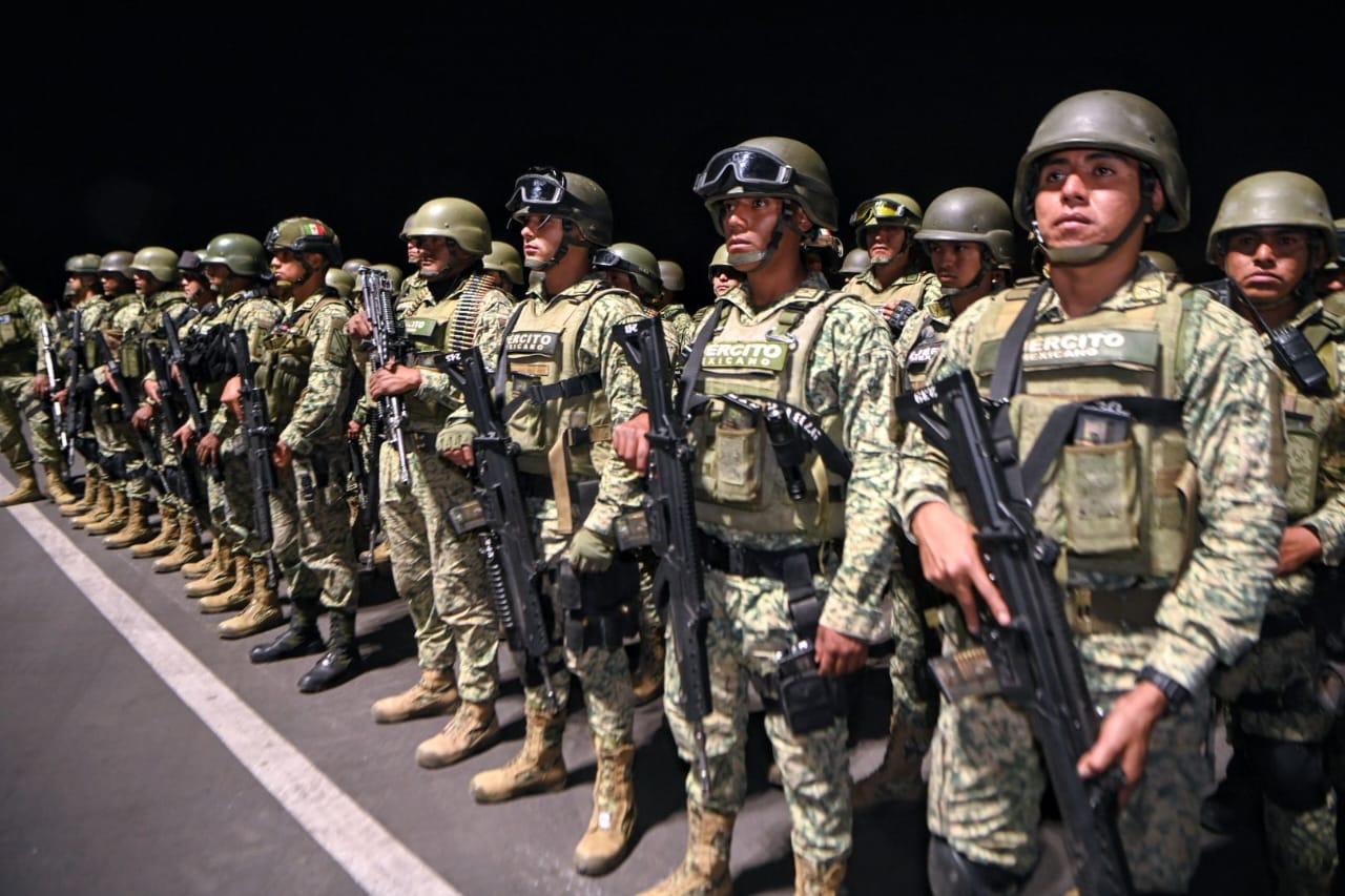 Arriban a Sinaloa 600 elementos del Ejército