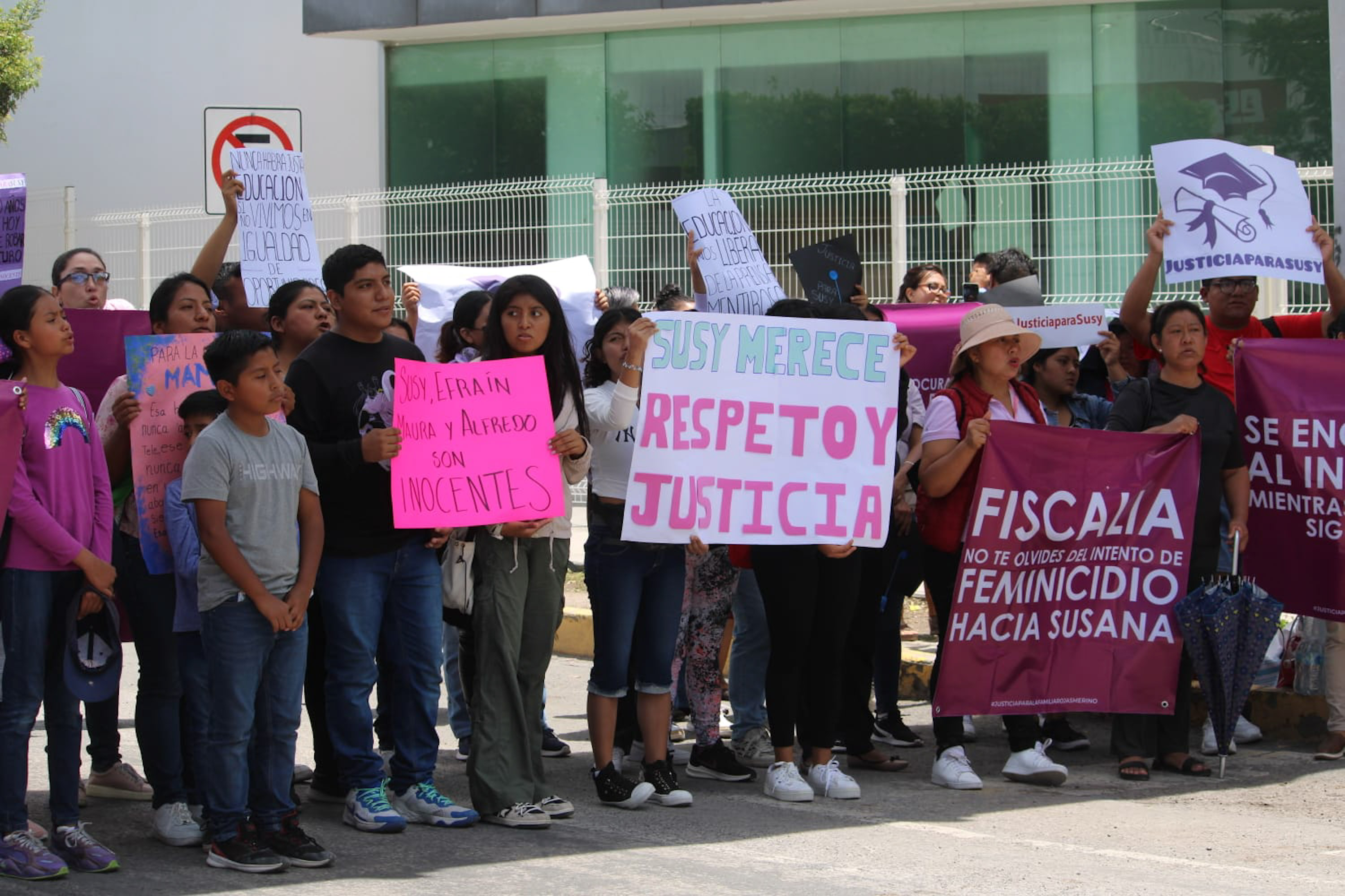 VIDEO Familiares exigen justicia por Susana, sobrevivió a un intento de feminicidio