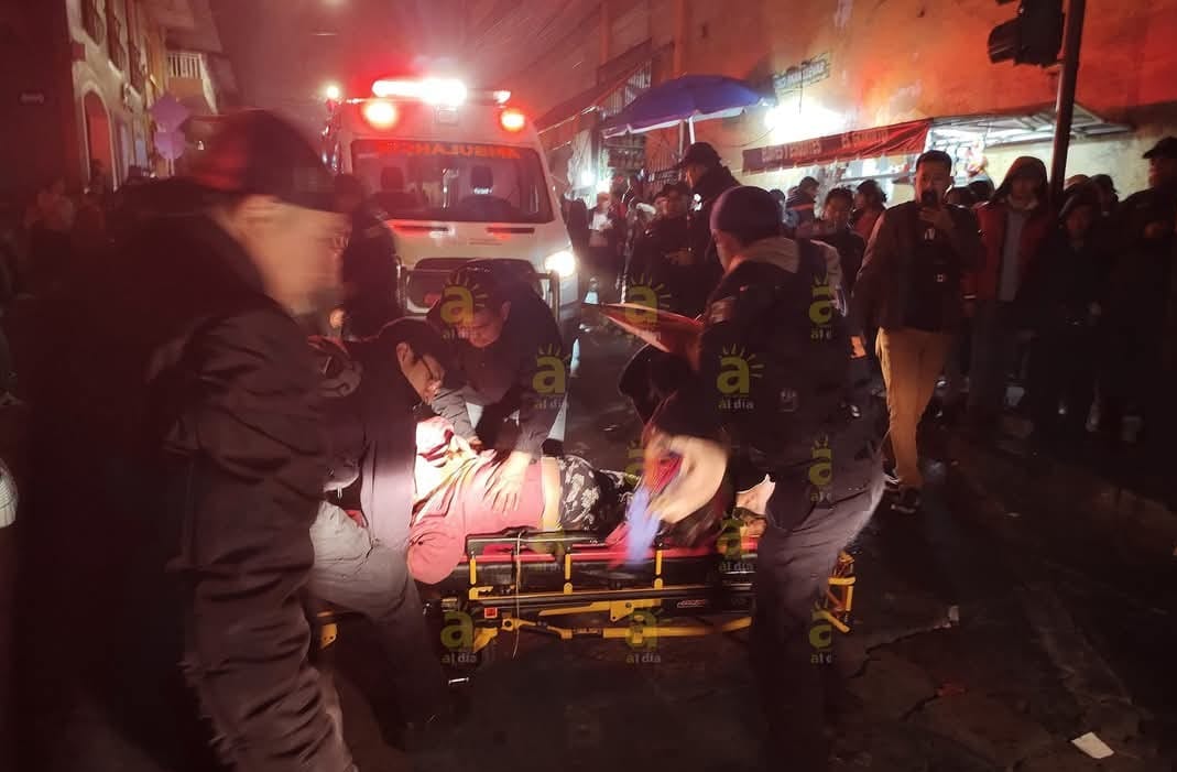 Muere mujer atropellada en el centro de Teziutlán