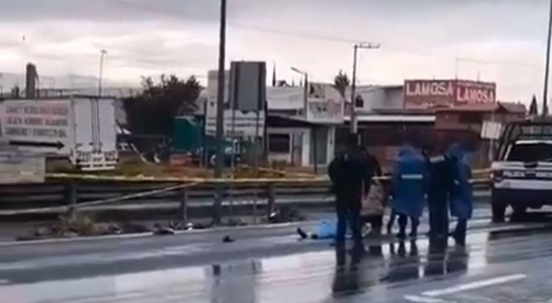 Mujer muere atropellada en la Vía Corta a Santa Ana-Puebla 