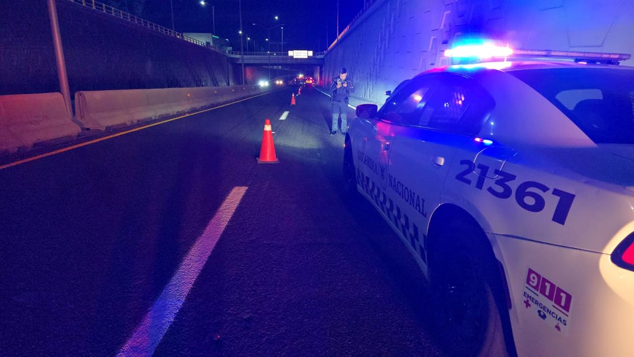 Fallece masculino atropellado en carretera Apizaco-Tlaxcala