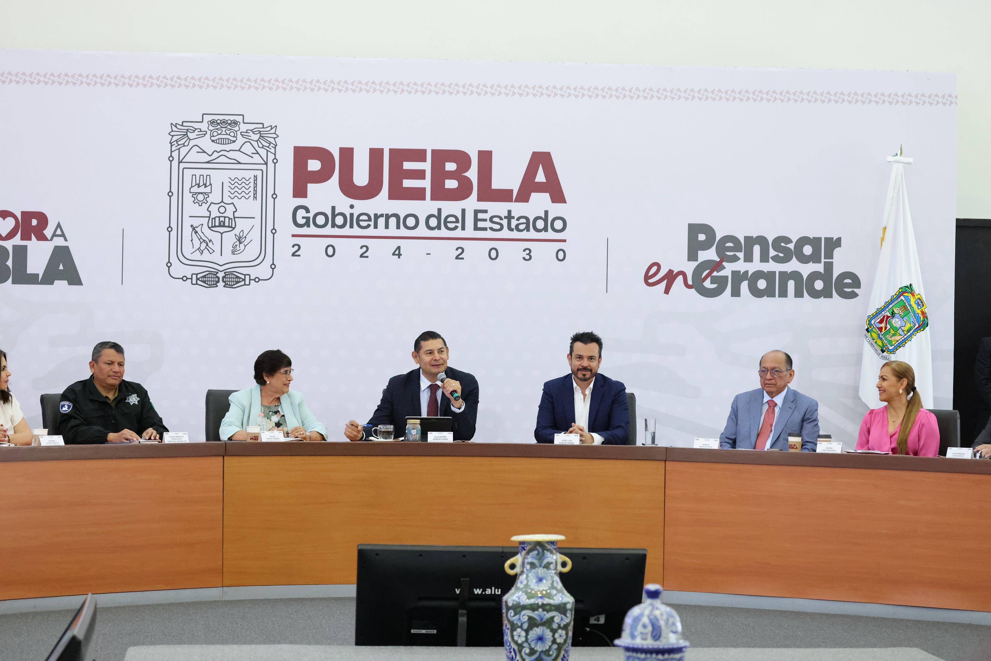 En Puebla se impulsa un transporte con legalidad y sin corrupción: Armenta llama a alcaldes a respetar la ley