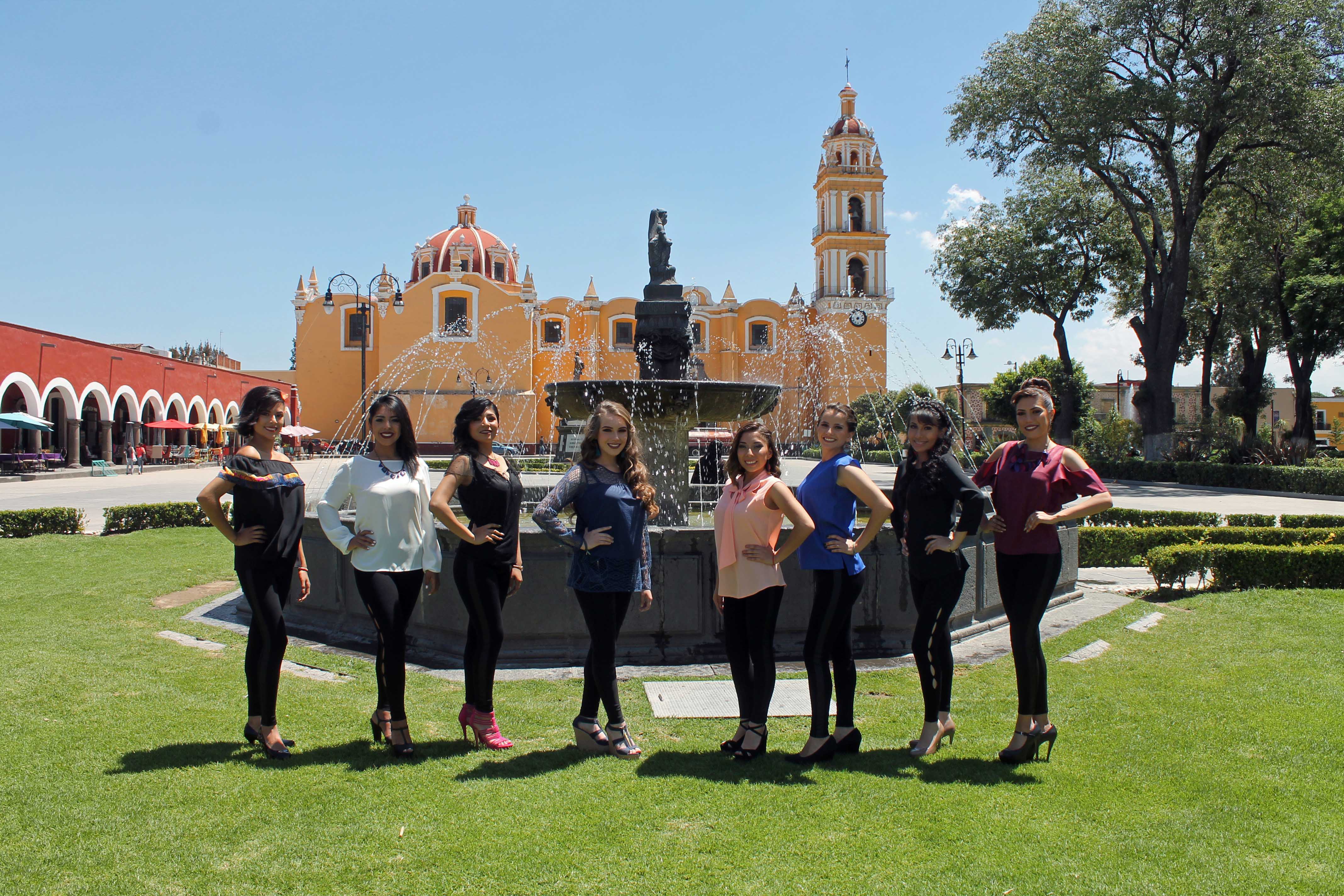 Buscan 8 jóvenes ser Reina de la 67 Feria de San Pedro Cholula
