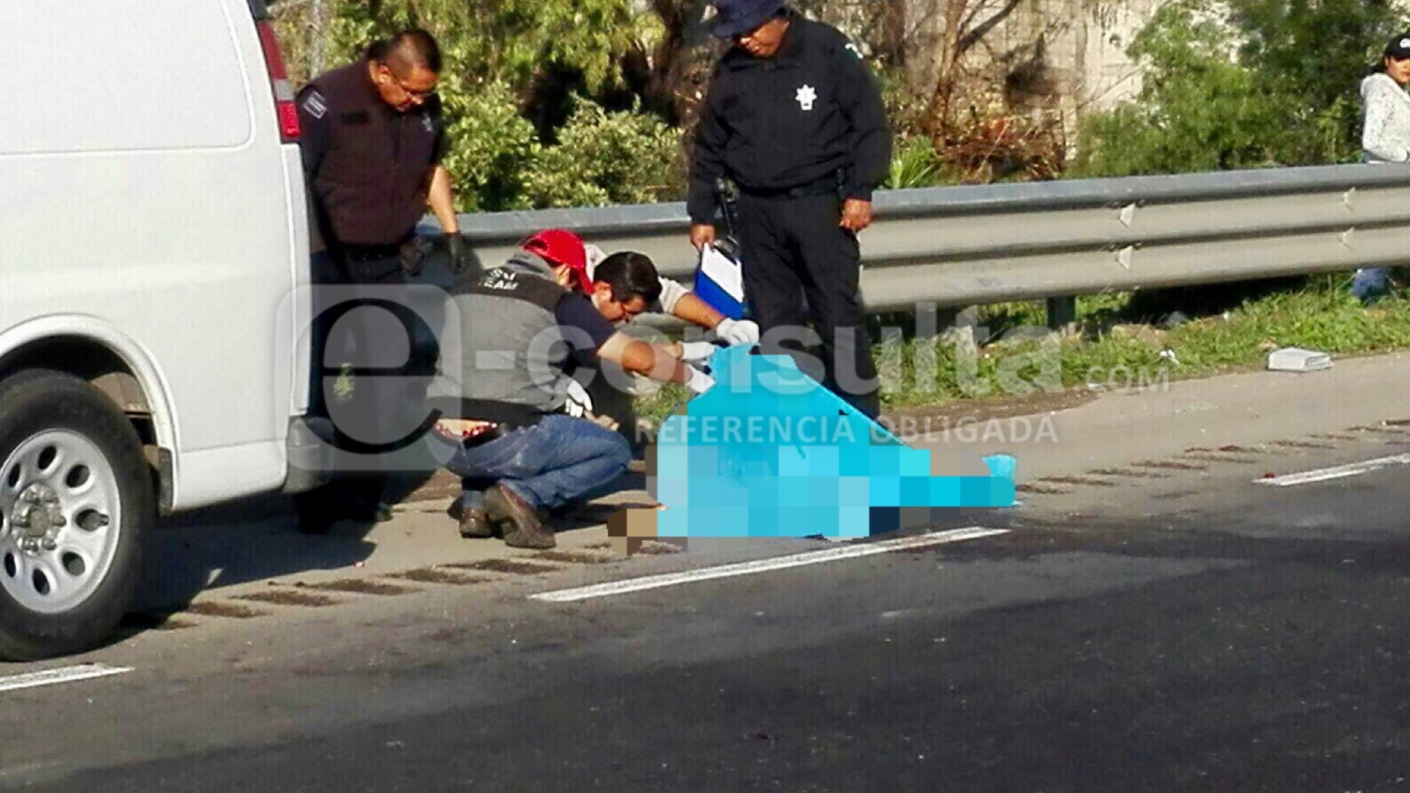 Persona muere atropellada al cruzar la Puebla-Orizaba