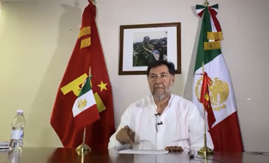 VIDEO Noroña se disculpa públicamente por insultar a diputada Dávila