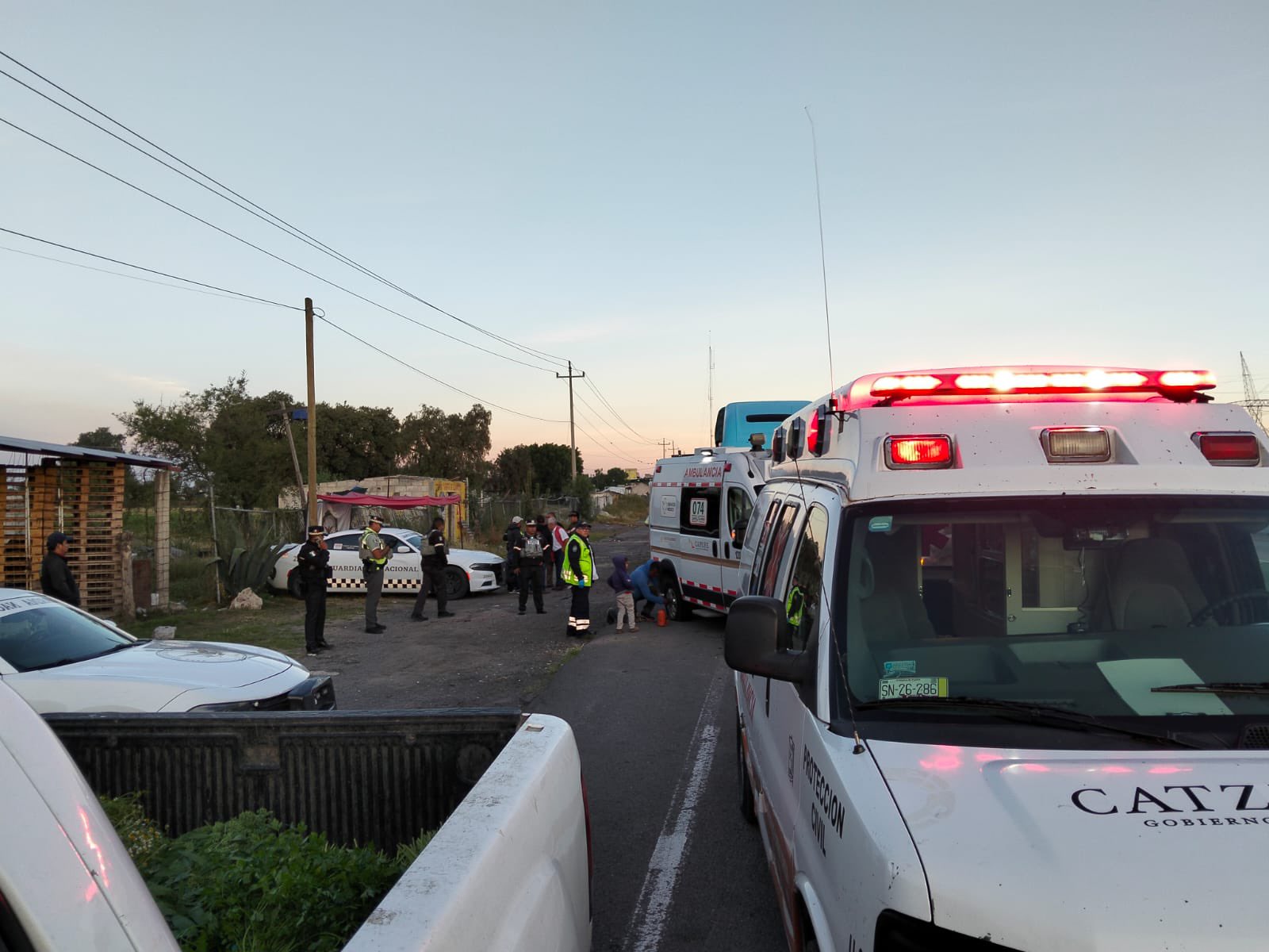 Balean a persona en autopista Puebla-Orizaba; cierran circulación 