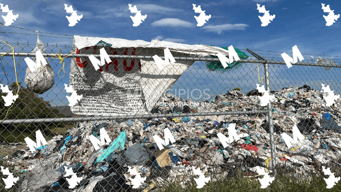 Tiradero clandestino en Tecamachalco registra cientos de toneladas de basura