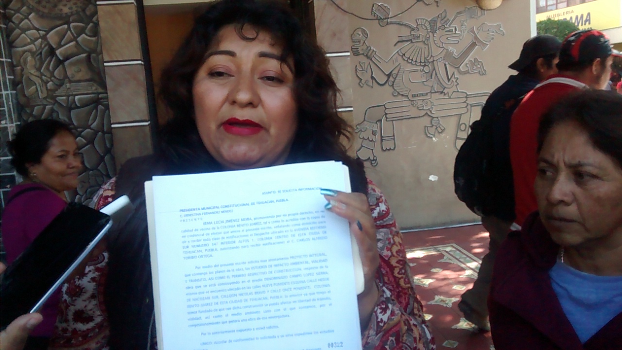 Amagan con parar obras del ayuntamiento de Tehuacán
