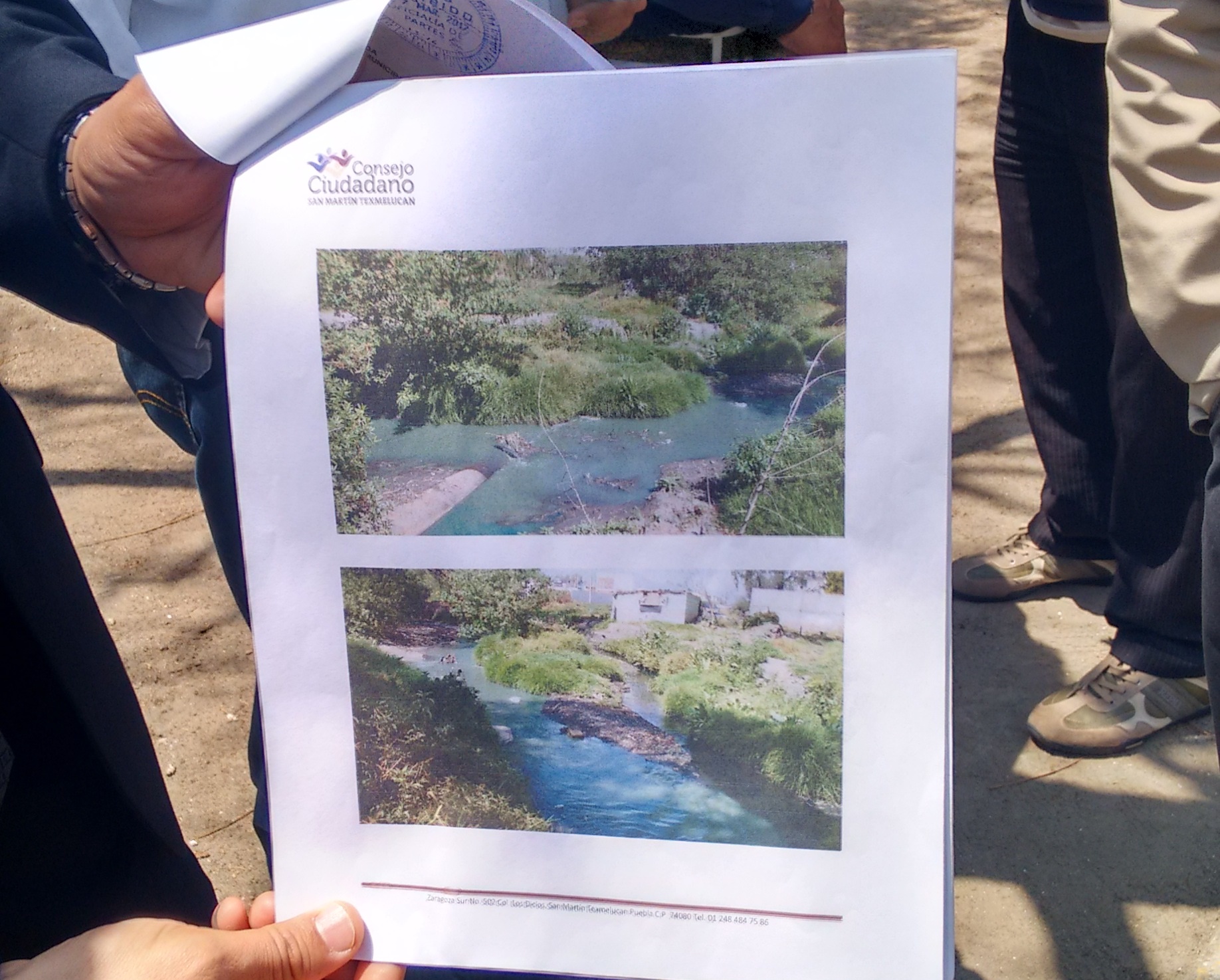 Exigen a San Salvador El Verde evitar contaminación en el río Acotzala
