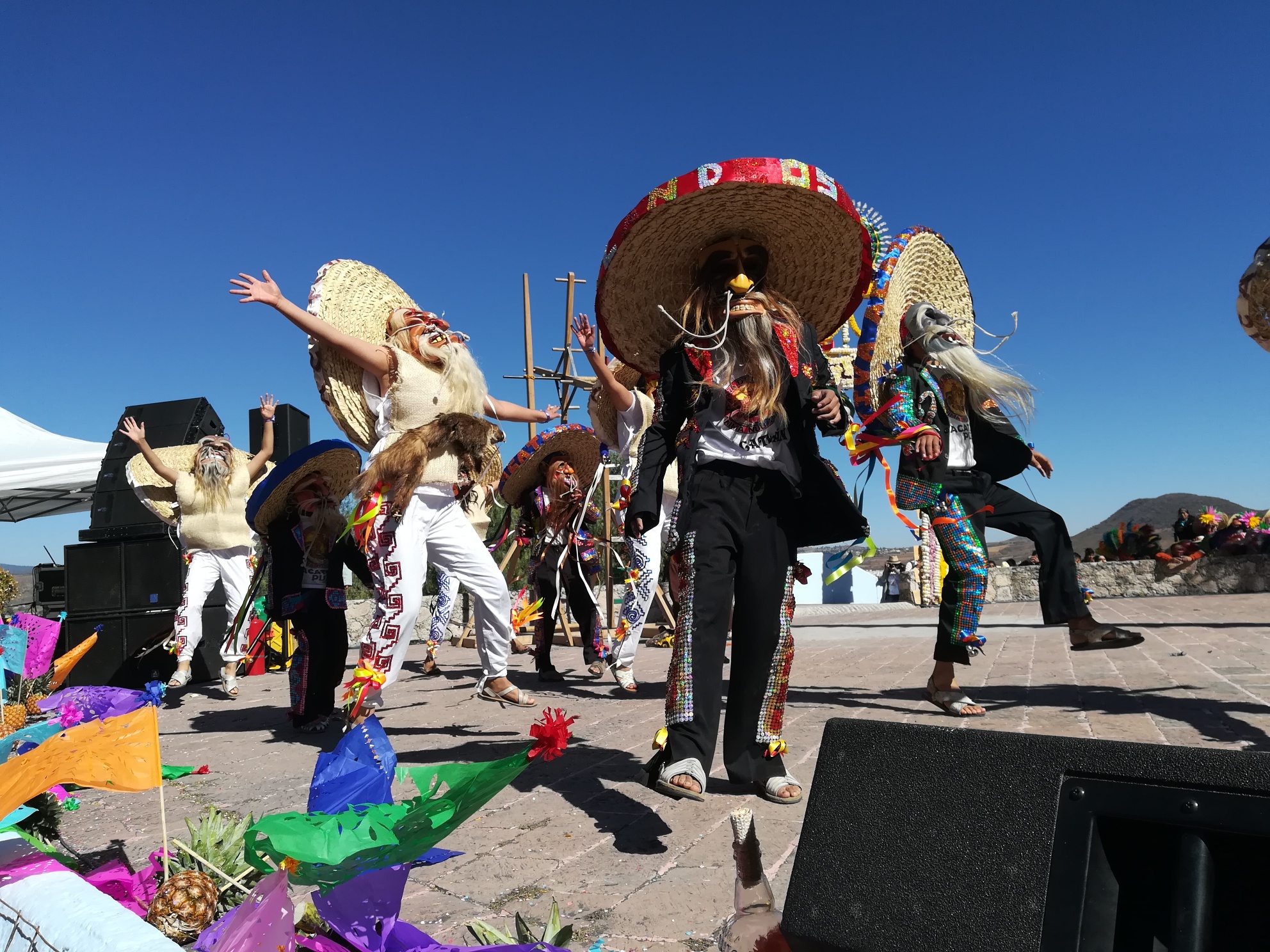 Desangelado Huey Atlixcáyotl se realiza en cerro de San Miguel