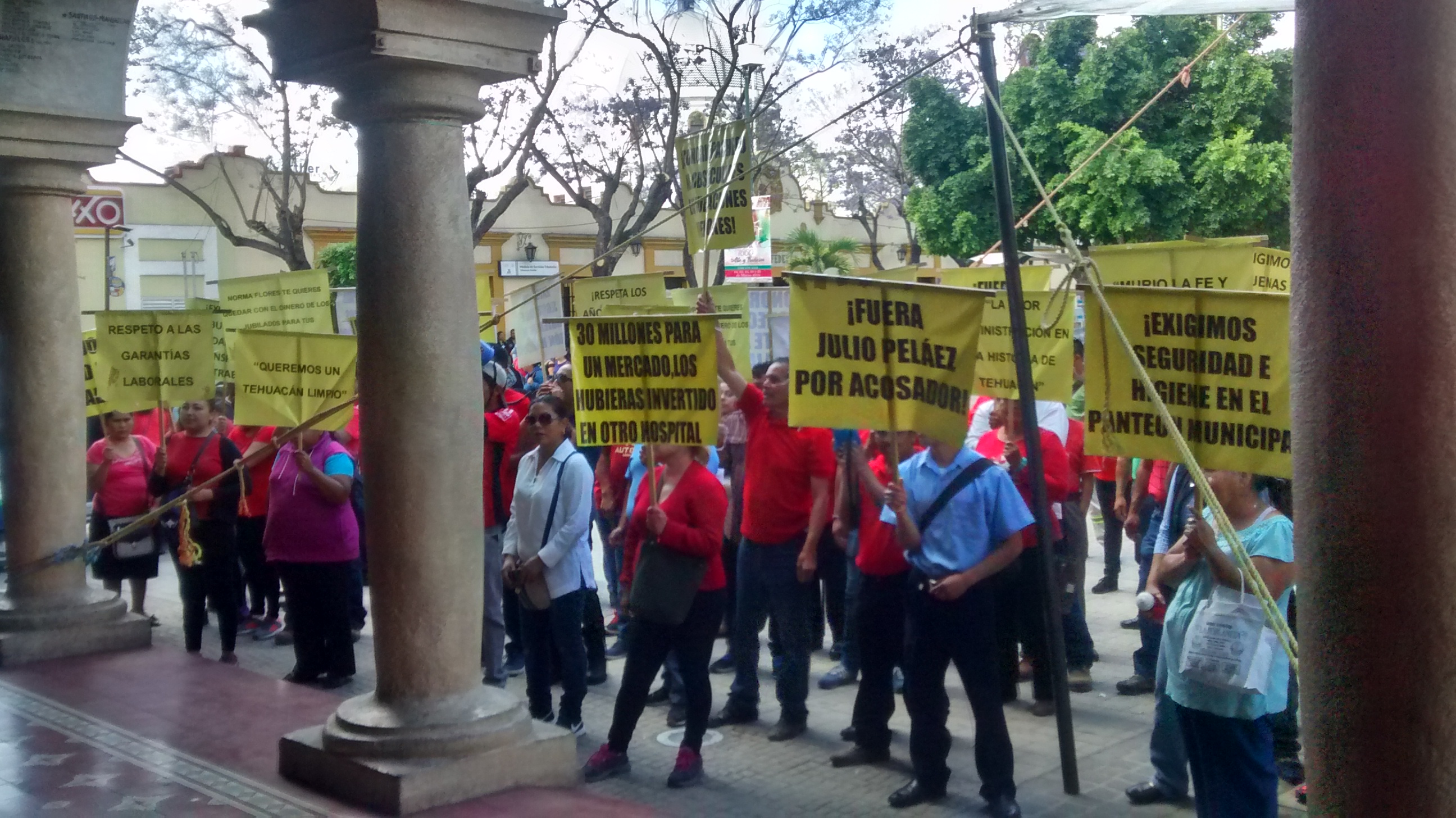 Conflicto sindical podría heredarse al próximo gobierno de Tehuacán