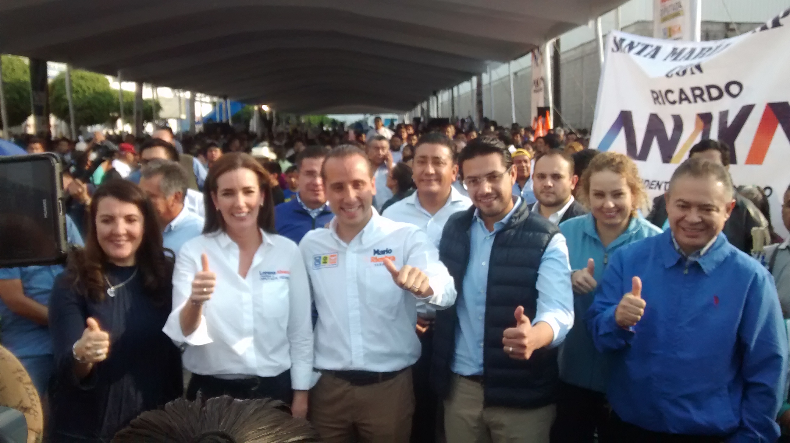 Votar por Morena en Puebla es votar por Marín: Ricardo Anaya  