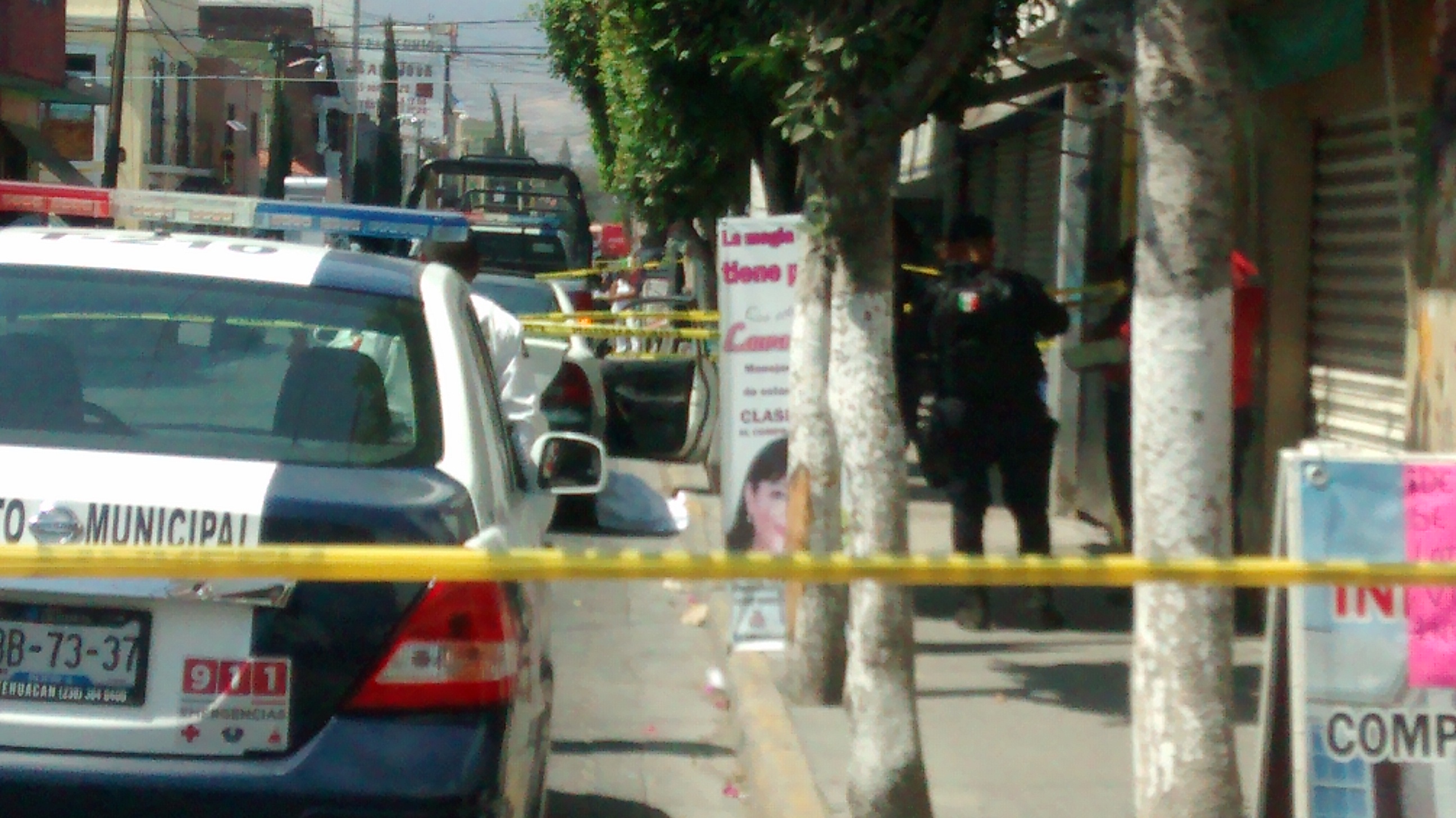 Ejecutan de 3 balazos a un hombre en Centro de Tehuacán