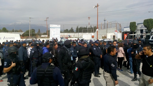 Reanudarán audiencias de policías detenidos en Texmelucan
