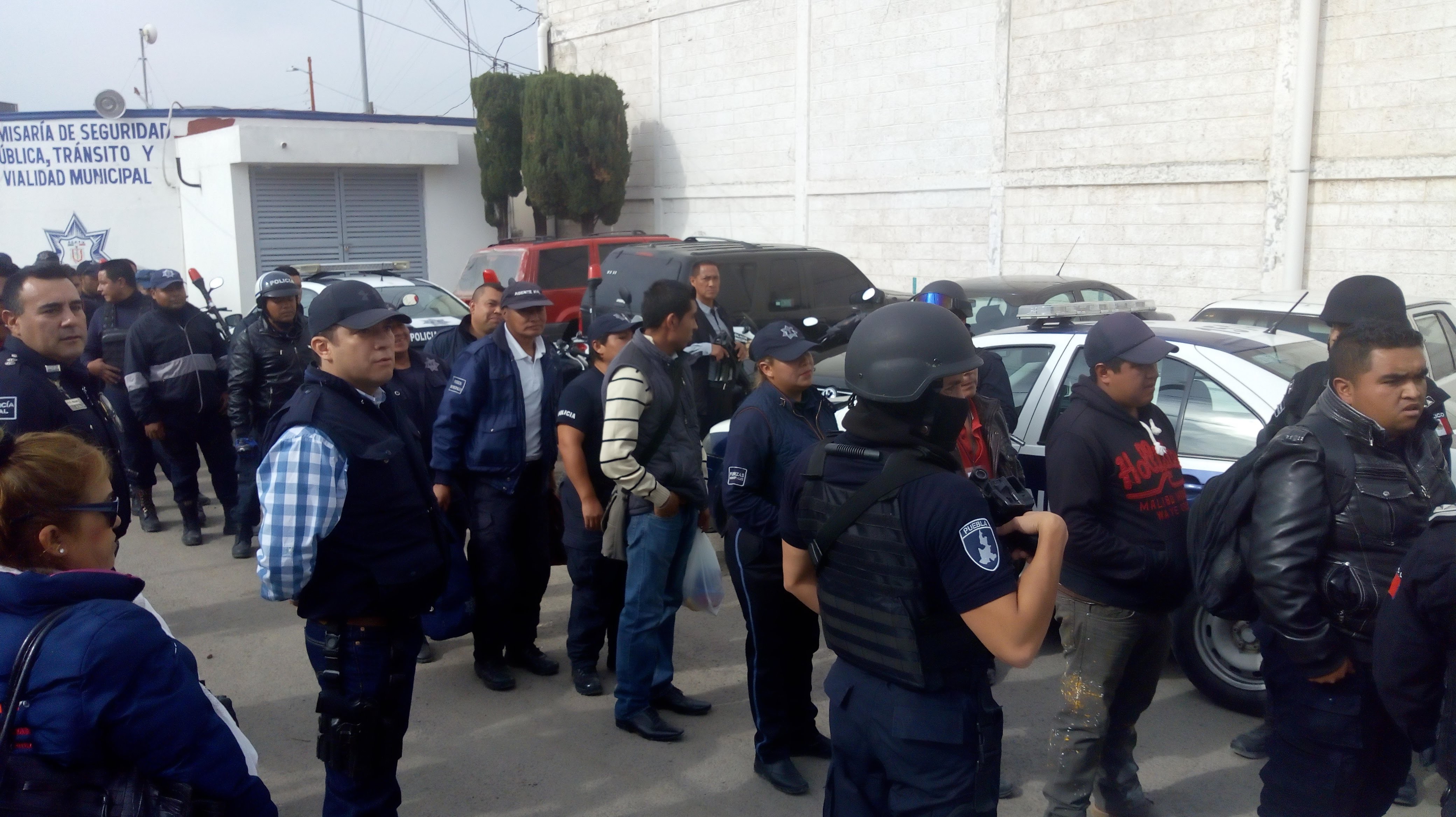 Fuimos víctimas de venganza política: ex policías de Texmelucan